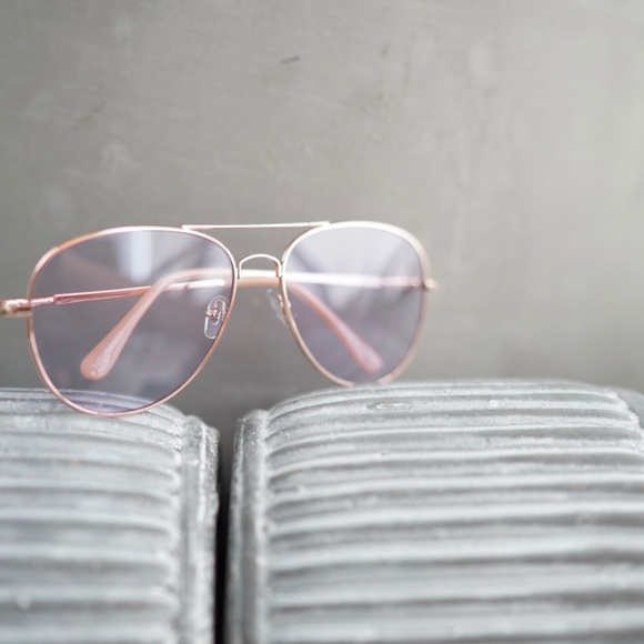 Colored Lens Aviator Sunglasses - Picture 6 of 6